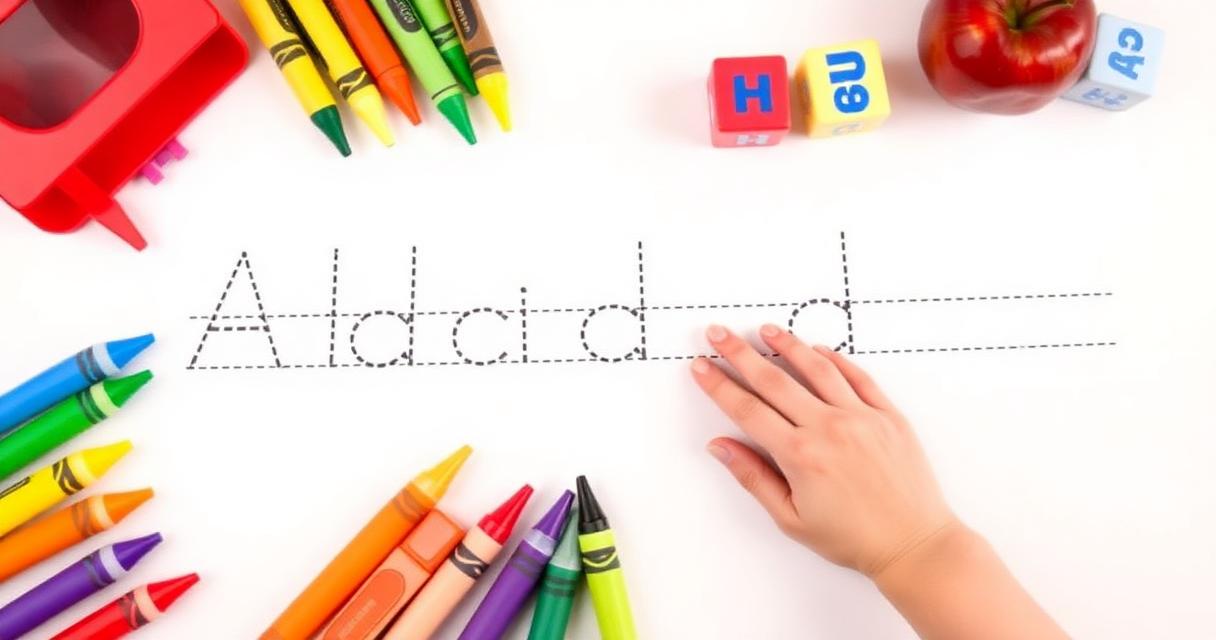 Kindergarten Handwriting Worksheets | Free & Printable